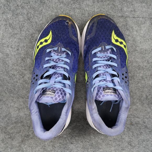 Saucony Shoes Womens 9.5 Athletic Trainer Running Kinvara 8 Sneaker Blue Sport - Picture 6 of 11